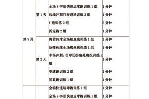 篮球体能训练计划有哪些运动项目